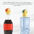 thumbnail image 6 of Kids Water Bottle Conversion Cap, Spill-Proof Portable Sippy Spout Lid with Straw, 6 of 6