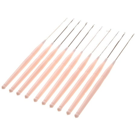 

Winnereco 10pcs Stitch Latch Locking Markers Crochet Hook Needle Knitting Tool(White)