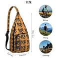 thumbnail image 2 of Athletic Journey Sling Backpack - Water-resistant Shoulder Bag for Baseball, Soccer & Competition Gear, 2 of 3