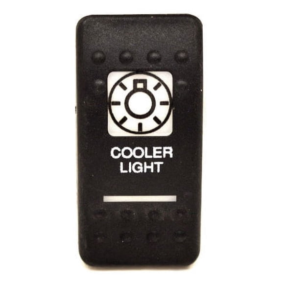 Carling Boat Rocker Switch Actuator | Cooler Light Black Lighted