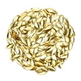thumbnail image 1 of 1000 piezas de latón con forma de cebo de doble agujero, suministros de ropa de boda con lentejuelas (dorado 7x15mm), 1 of 8