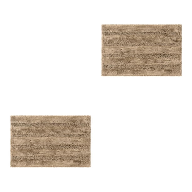 Inteprter Alfombra de chenilla de poliéster que no se desprende, textura , buen paso, sensación segura, agarre fuerte, absorbente. Type3 NO3