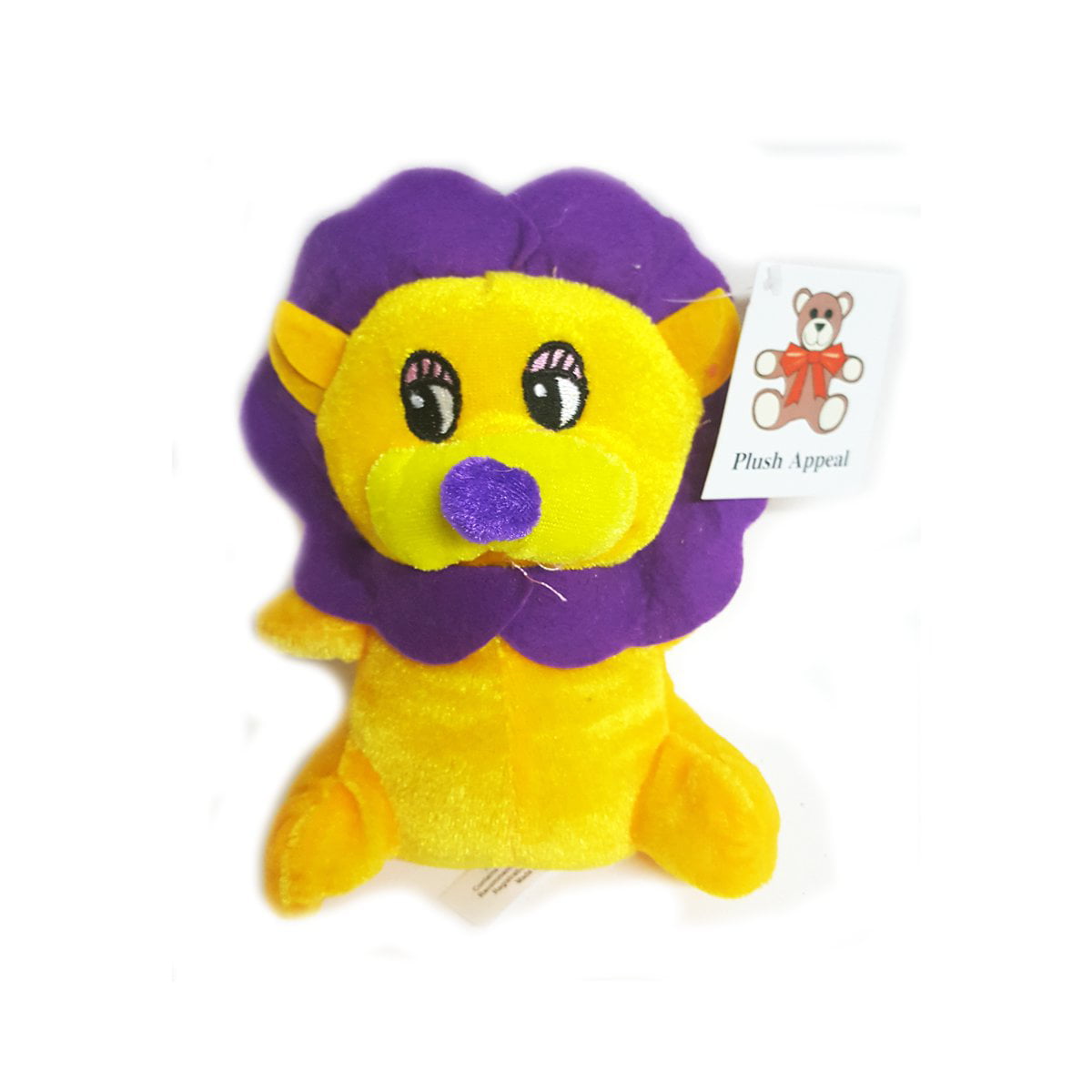 5" Weez Lion Beanie Plush Stuffed Animal Kids Soft Toys Prizes Party Favor 