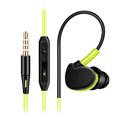 thumbnail image 1 of Matsuzay Auriculares S500 con gancho para la oreja, auriculares deportivos con cable, auriculares de música a prueba de sudor, Supergraves Teléfono y Comunicación Verde, 1 of 1