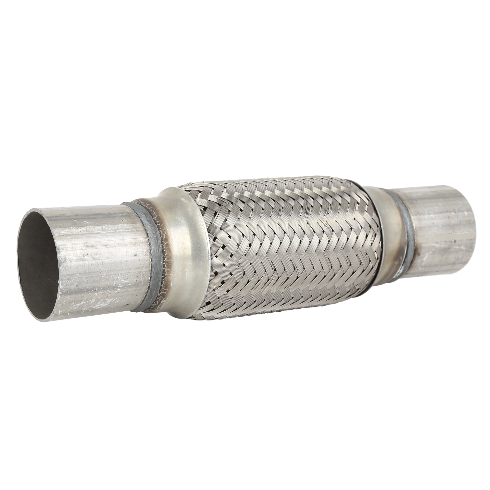 Car Exhaust Flex Pipe 1.96''x6.29'' Stainless Steel Braid Pipe Flexible