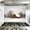 Color 1, variant on Kitchen Backsplash Peel and Stick Wall Murals Floral Farmhouse Vintage Flowers Basket Rustic Wood Removable Mural 35.4"W x 23.6"H, Oil Proof Vinyl Wallpaper for Fireplace & Behind Stove