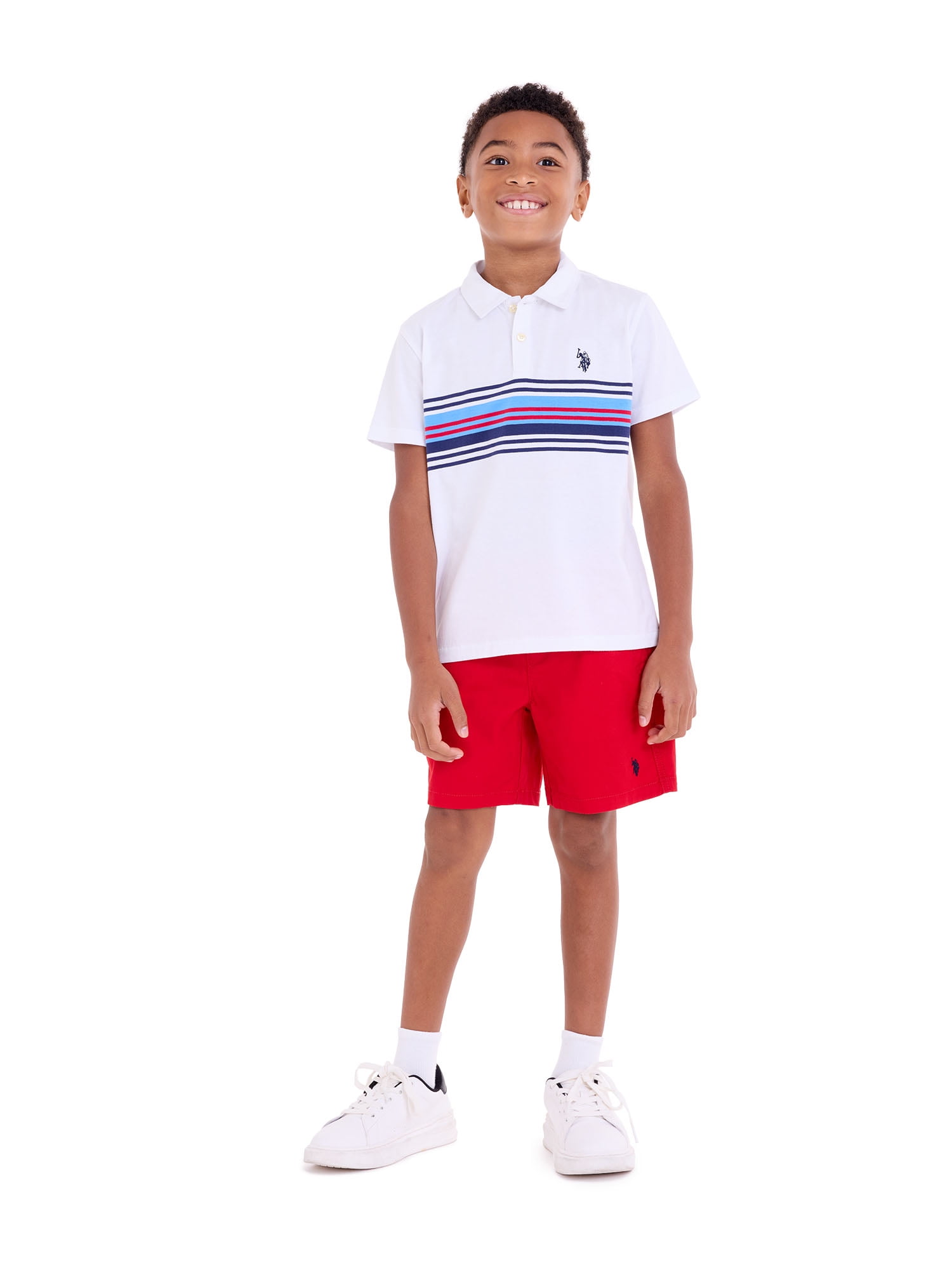 U.S. Polo Assn. Boys Pull-On Shorts, Sizes 4-18