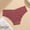 Wine, variant on Womens Seamless Panties No VPL - 100% Cotton Cheeky Underwear No Show & Invisible, Red for Everyday Comfort,Size XL