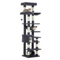 thumbnail image 1 of QinaQin 74 Inch Cat Tree for Large Cats, Multi Level Tower with Sisal Posts, Condo, Toys and Spacious Top Perch, 1 of 8