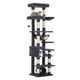 thumbnail image 1 of Garvee árbol para gato de 74 pulgadas, torre reforzada para gatos grandes con 6 postes de sisal, perchera amplia, juguetes y casita para interior, 1 of 8