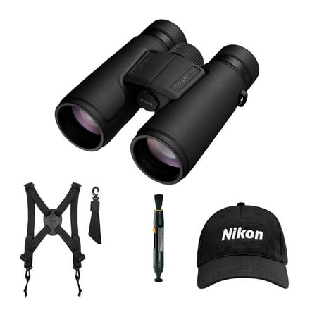 Nikon Monarch M5 8x42 Binoculars with Hat and Accessory Bundle