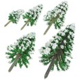 thumbnail image 1 of 5pcs Miniature Road Tree Toys Landscape Tree Decoration Sand Table Tree Ornaments Miniature Street Trees Models Green Scenery Tree Toy Landscape Based Street Tree, 1 of 9
