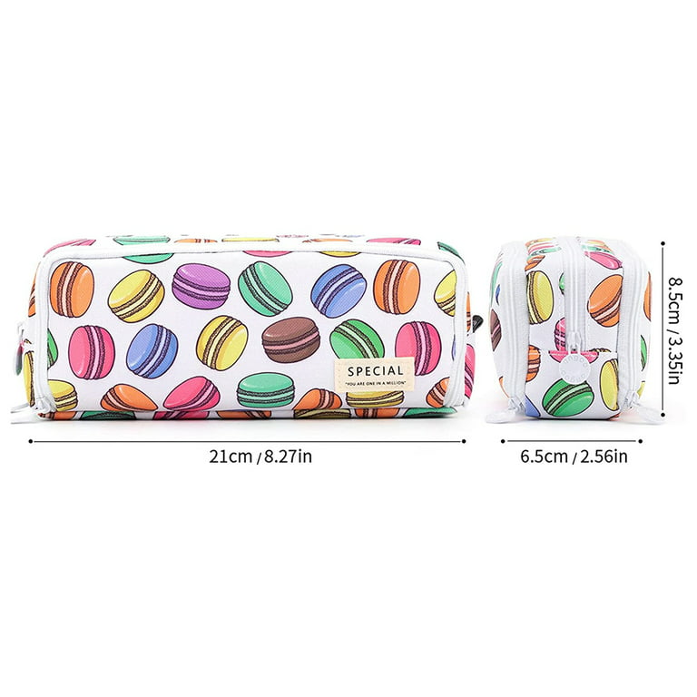 GzLeyigou Pencil Case Pen Holder Fried Egg Large Capacity Stationery  Organizer Pencil Bag with Zipper for Boys Girls 3D Egg Kids Students Pencil  Pouch