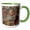 Green/White, variant on 3drose, Brooklyn Mine Road, Old Dale Mining District, Mojave Desert, Ca 2., 11oz Mug