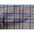thumbnail image 4 of oneOone Cotton Poplin Light Gray Fabric Madras Check Sewing Fabric By The Yard Printed Diy Clothing Sewing Supplies 56 Inch Wide, 4 of 4