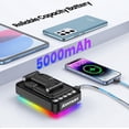 thumbnail image 3 of Gifts for Men Women Phone Stand Bluetooth Speaker with Light and Charging Function, 360 Rotating Phone Holder Cool Tech Gifts for Dad Mom Husband Unique Birthday Gift Ideas, 3 of 4