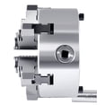 thumbnail image 4 of Accusize 6 Inch/160mm 6 Jaw Self Centering Scroll Lathe Chuck Plain Back, 0559-0206, 4 of 8
