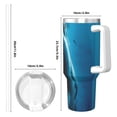 thumbnail image 4 of Pofeuu Open-Mouthed Shark Print 40oz Ice Bully With Handle And Straw Stainless Steel Vacuum Insulated Cup And 2 In 1 Straw Lid, 4 of 8