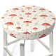 thumbnail image 3 of Balery Mushroom Fundas de asiento para taburete de bar redondo de tela de terciopelo ajustables que protegen de arañazos y manchas para sillas de 14 a 17 pulgadas.-12 inch, 3 of 7