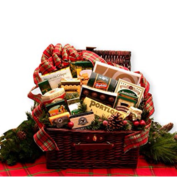 Hearth and Home Premium Christmas Holiday Gourmet Food Gift Basket