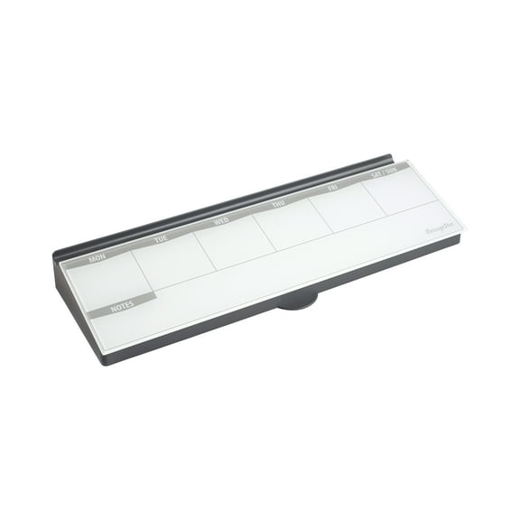 ECR4Kids MessageStor Dry-Erase Keyboard Write and Store, Desk Organization, Grey