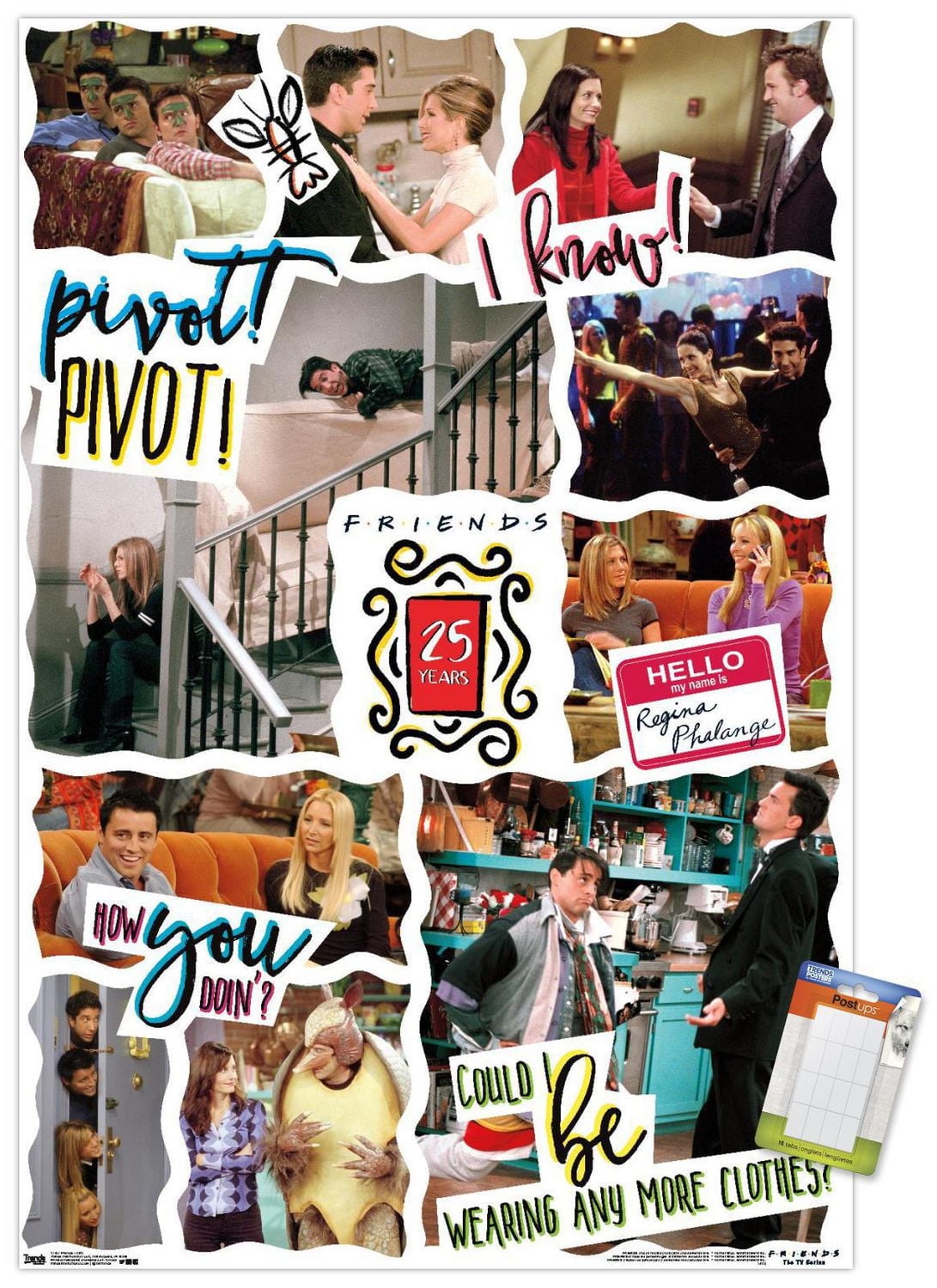 Friends - 25th Wall Poster, 22.375" x 34"