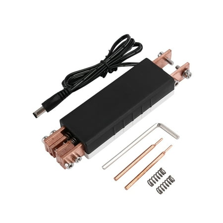 

Vervmczn Spot Welder Pen Integrated Spot Welder Hand Battery Trigger Welding Mini Spot Welding Black White