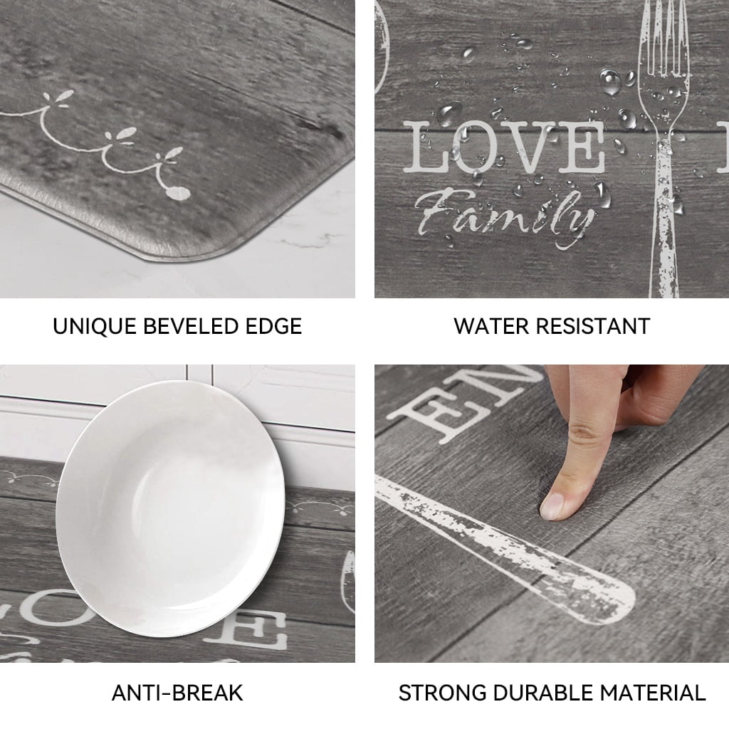 Ray Star Comfort Standing Desk Mat 20''x30'',0.39 Inch Thick Kitchen Mats Anti Fatigue