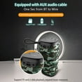 thumbnail image 4 of ZEALOT S35 Petits Haut-Parleurs BT Sans Fil Canon à Basses HIFI avec Microphone Support Carte Application Subwoofer, 4 of 9
