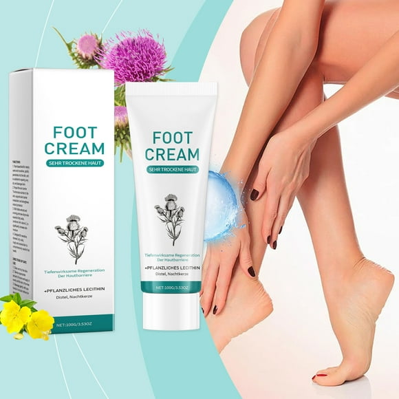 Crema hidratante para pies, crema hidratante para reparar grietas en los talones, crema hidratante y nutritiva para pies, 100 g.