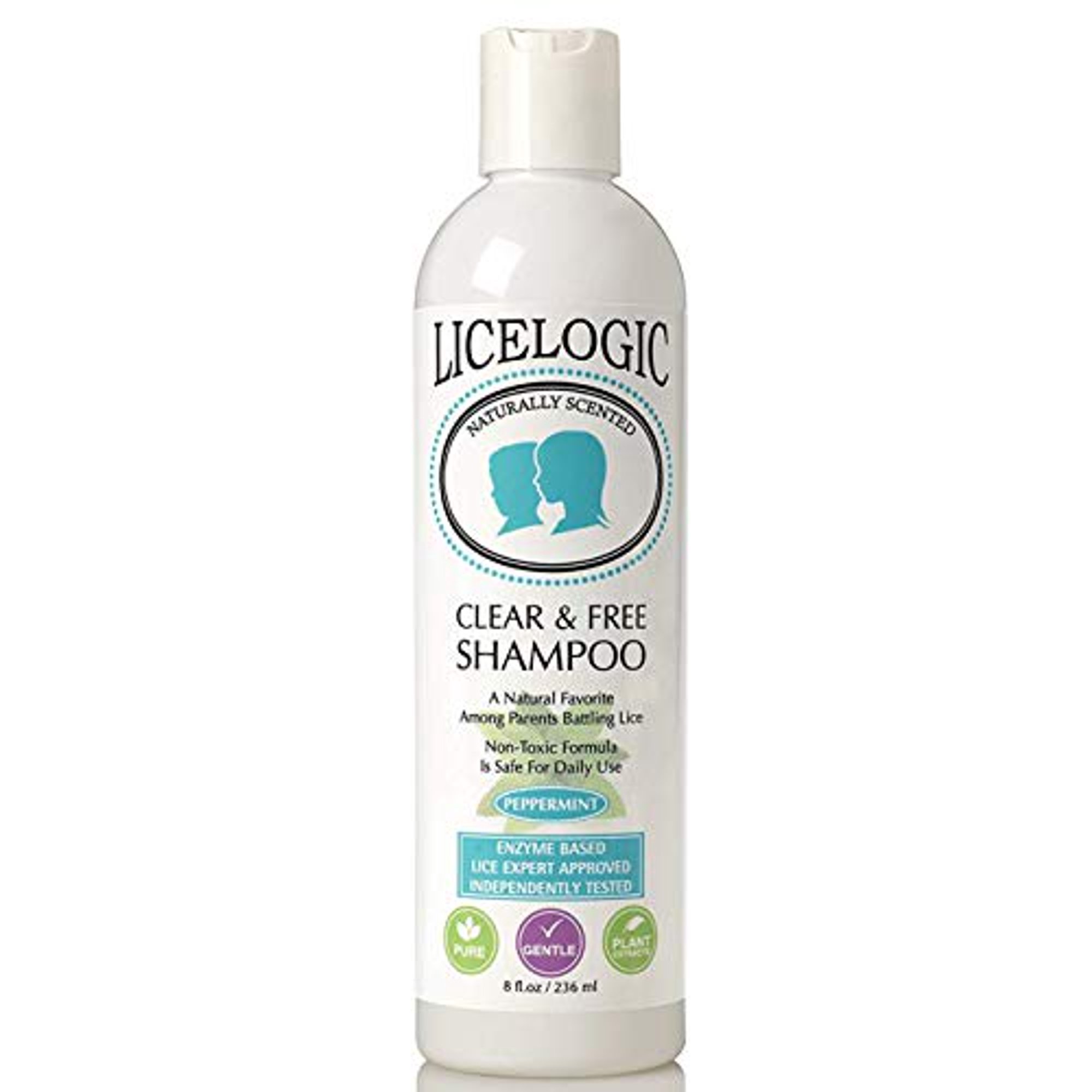 Licelogic Head Lice Shampoo Non Toxic Lice Treatment For Kids