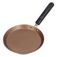 thumbnail image 3 of Frying Pan, Fast Heat Conduction Pancake Pan  Stone Nonstick With Handle For Induction Cooker For Electric Stove For Restaurant Black,Gold, 3 of 8