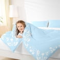 thumbnail image 4 of Feelyou Blue Bohemian Damask Full Size Comforter Sets, Simple Fashion Bedding Sets, 3pcs, 4 of 8