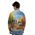 thumbnail image 5 of Goodbye Summer Miniature American Shepherd Hello Fall Time for School All Over Print 3D Baseball Jacket MAS Dog Lover Gifts Bomber Jacket Softball - 02014, 5 of 6
