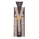 thumbnail image 1 of Correa para adultos, correa de moda, correa unisex, triple clip, correa de 2,5, correa de tirantes, punto, 1 of 5