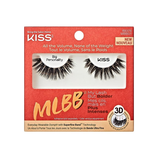 KISS MLBB - Forte personnalité 3D - 1 Paire