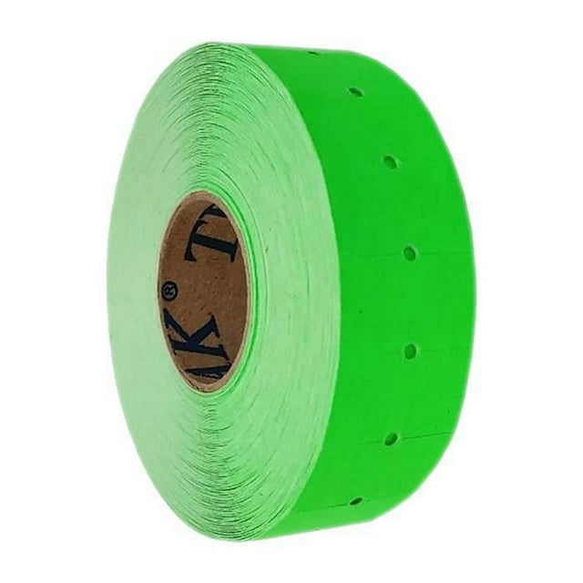 Etiquetas de Precios Universal PricesGreen 20 Rollos 1000 Etiquetas 21x12mm Verde VentDepot