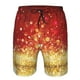 thumbnail image 3 of Fotbe Red Gold Glitter Trajes de Baño Estampados para Hombre, Shorts de Verano de Secado Rápido, Ropa de Playa, Bañadores-XX-Large, 3 of 6