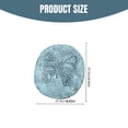 thumbnail image 3 of Glow In The Dark Decorative Stone Butterfly Pattern Stepping Stones Outdoor Glow In The Dark Outdoor Stepping Stones for Garden,1 Glow-In-The-Dark Garden Stepping Stone, 3 of 6