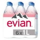 thumbnail image 1 of Agua mineral  natural Evian 6 botellas con 1 l c/u, 1 of 4