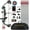 Black/PRO, variant on Compound Bow Archery kit for Youth & Beginner, Right Handed,19”-28” Draw Length,15-29 Lbs Draw Weight, 260 fps, Lightweight Design