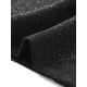 thumbnail image 5 of Blusas brillantes de cuello cuadrado de manga larga con brillo para mujeres de tallas grandes Agnes Orinda 1X negras, 5 of 5