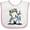 White and Pink, variant on Inktastic Westie Fishing Buddy Boys or Girls Baby Bib