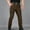 Brown, variant on Men's Casual Cargo Pants Vent Stretch Cool Dry Lightweight Pants Water Resistant Straight Legs Loose Fit Utility Work Office Pants
