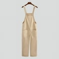 thumbnail image 3 of INCERUN Men's Lightweight Dungarees Bib Pants Cargo Overalls Jumpsuits Playsuits, 3 of 6