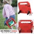 thumbnail image 5 of AVAWO Kids Case for iPad Mini 1 2 3 (Just fit Mini 1/2/3, Not Fit Mini 4/5)- Built-in Screen Protector Light Weight Shockproof Kids Cover for 7.9" iPad Mini 1st & 2nd & iPad Mini 3rd Generation - Red, 5 of 9