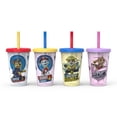 thumbnail image 1 of PAW Patrol 16.5oz Paquete de 4 vasos que cambian de color azul 1, 1 of 2