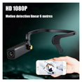 thumbnail image 6 of A33 Black Small Body Head Mounted Digital Camera 1080P Cam Video Camcorder Night Vision Motion Detection Wireless Cam ,HD Shooting, 6 of 7