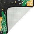 thumbnail image 4 of GZHJMY Black Abstract Fruit Yellow Pineapple Area Rug 4x6 Modern Soft Rugs Indoor Decorative Floor&nbsp;Carpet Nursery Rugs Non-Slip Rectangle Mat for Living Room Entryway Bedroom Decor Carpet Runner, 4 of 7