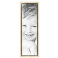 thumbnail image 2 of ArtToFrames 12" x 39" Silver with Black Lip Picture Frame, 12x39 inch Multi Wood Poster Frame (WOM-5193),  Pack, 2 of 7